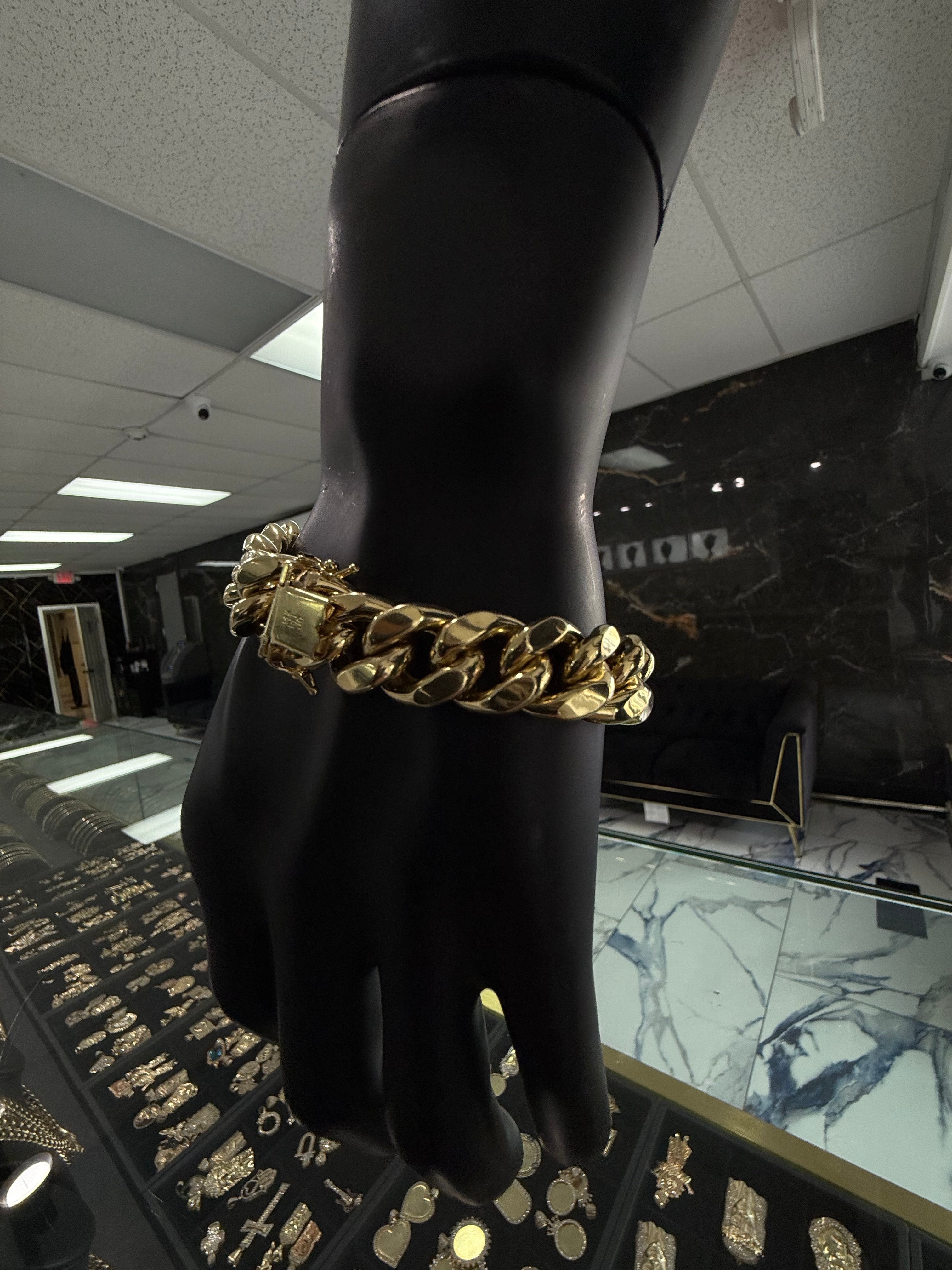 14K Miami Cuban Link