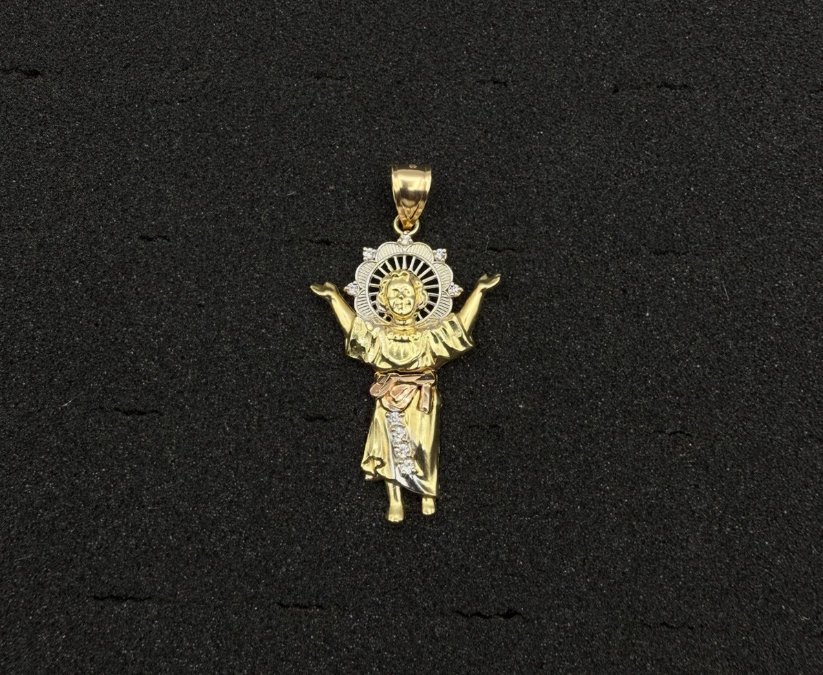 14K Medalla Divino Niño