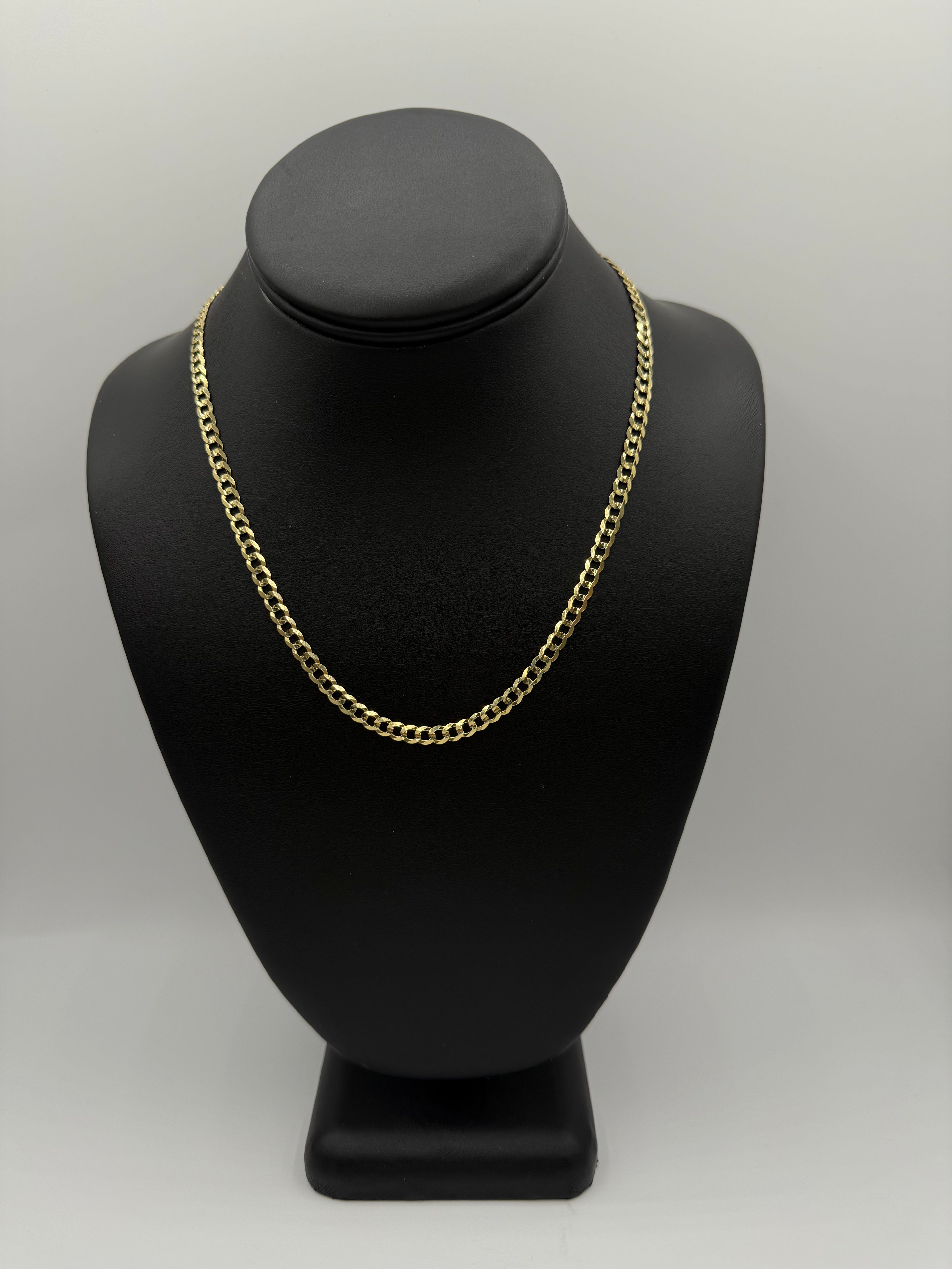 14k Solid Cuban Link