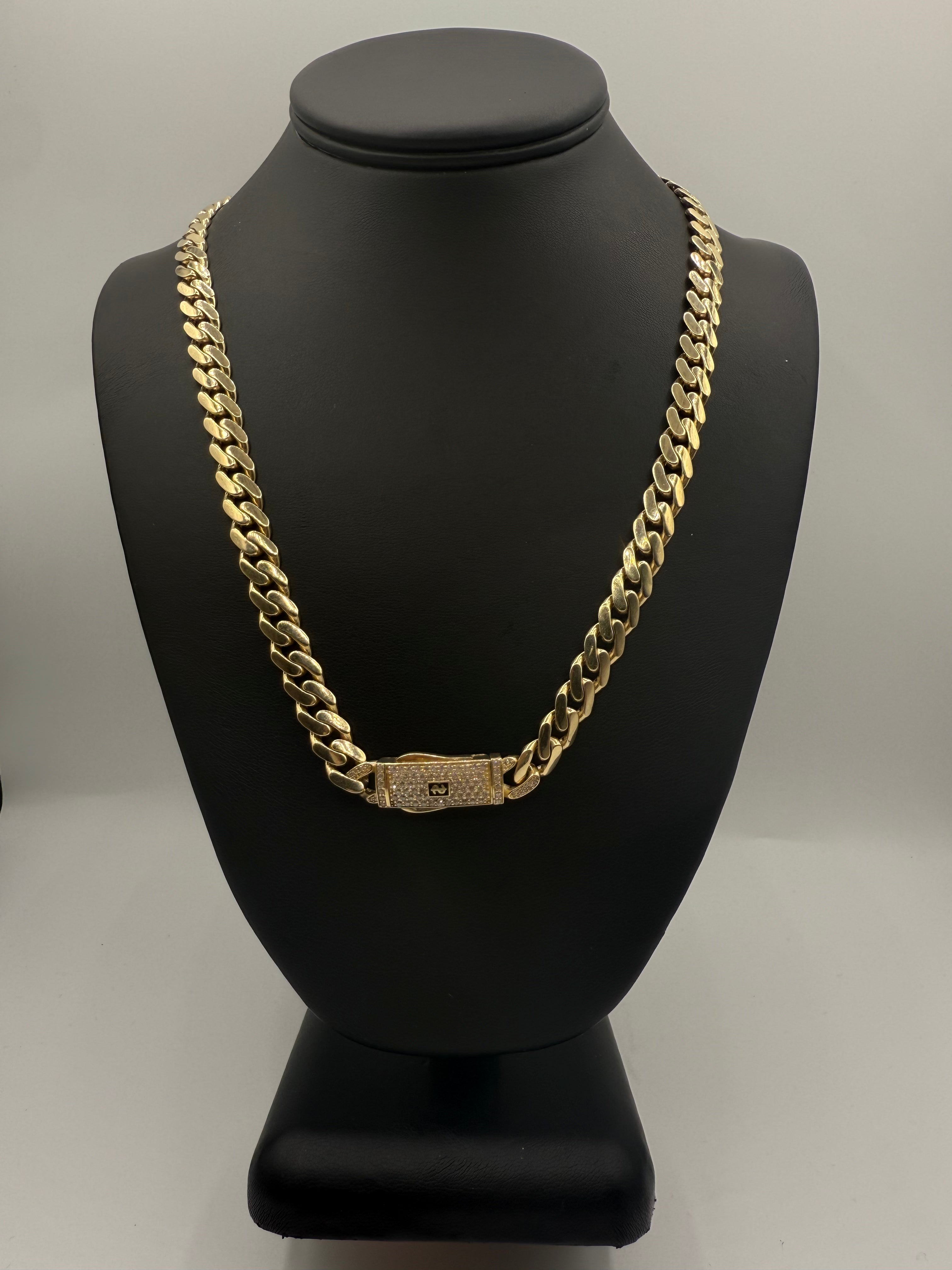 14k Monaco Chain