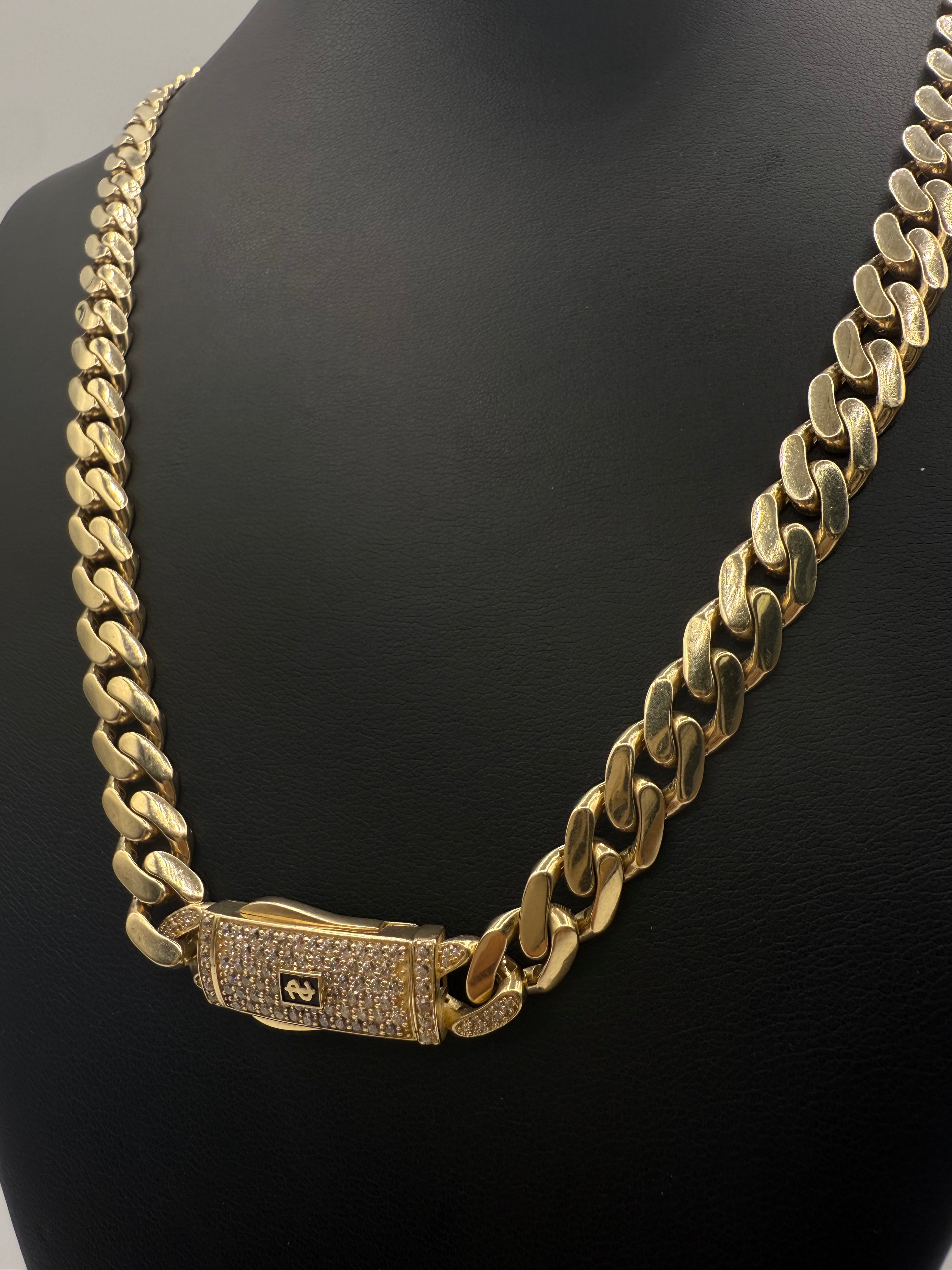 14k Monaco Chain