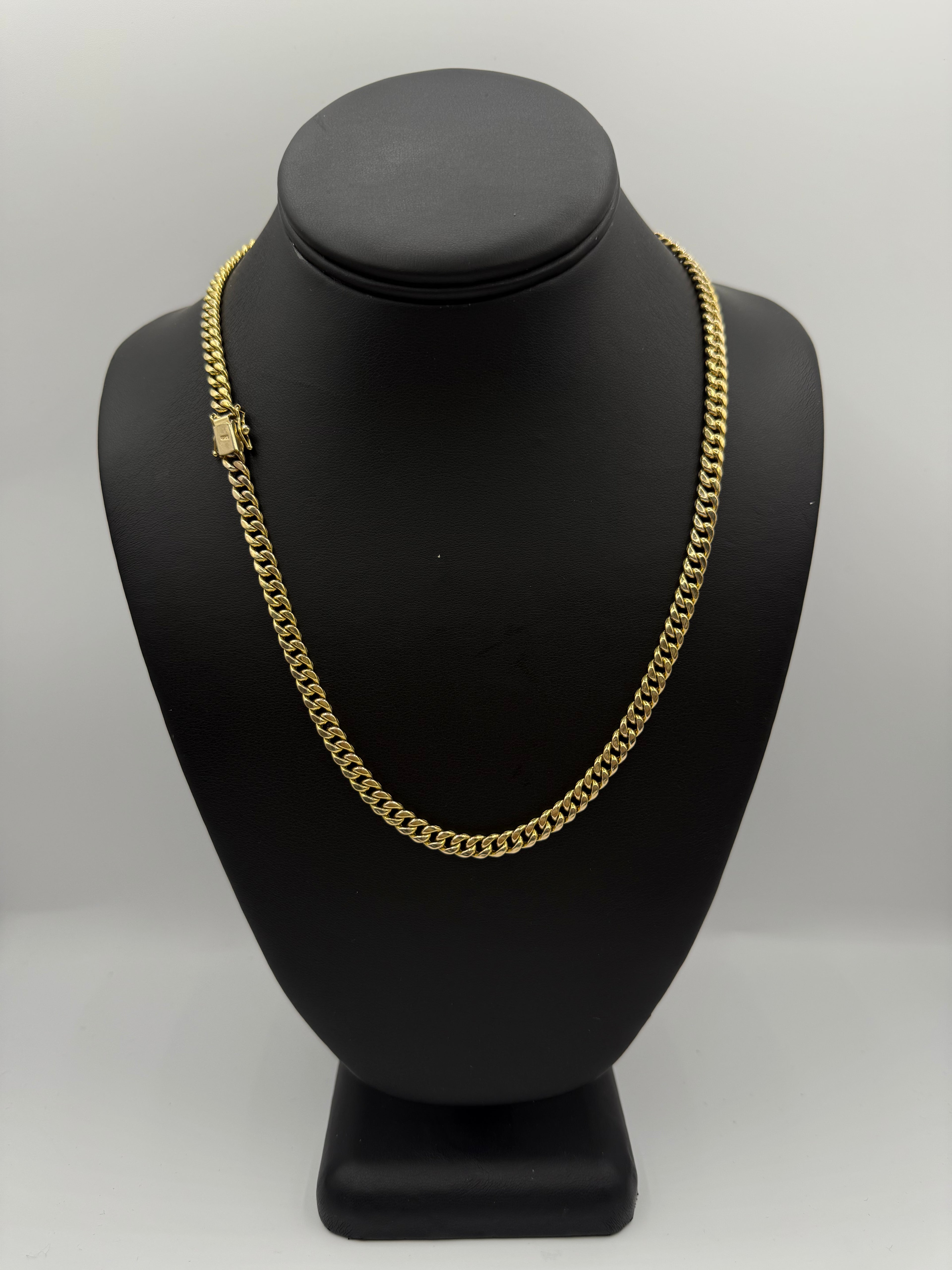 14k Miami Cuban Link