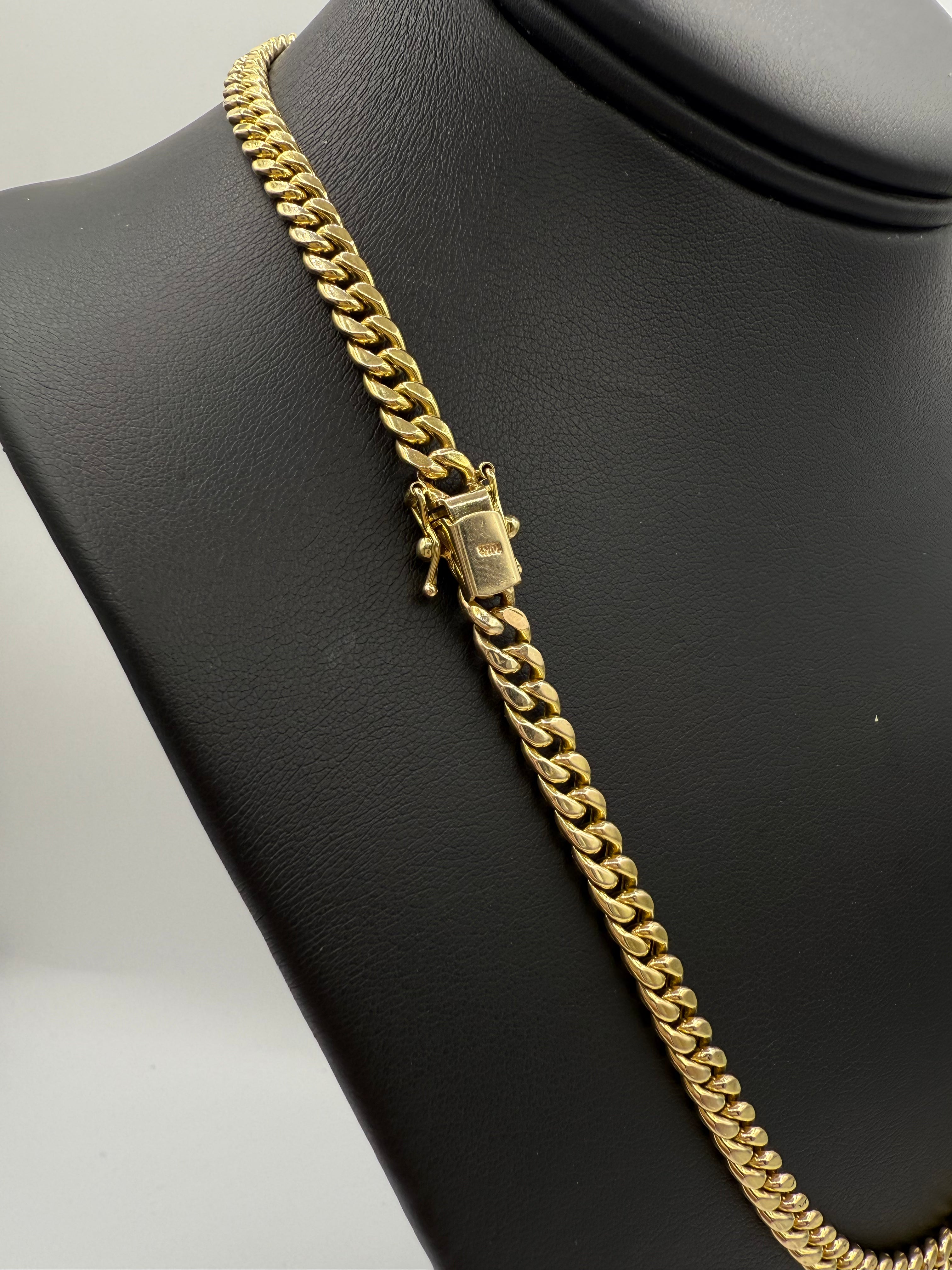 14k Miami Cuban Link