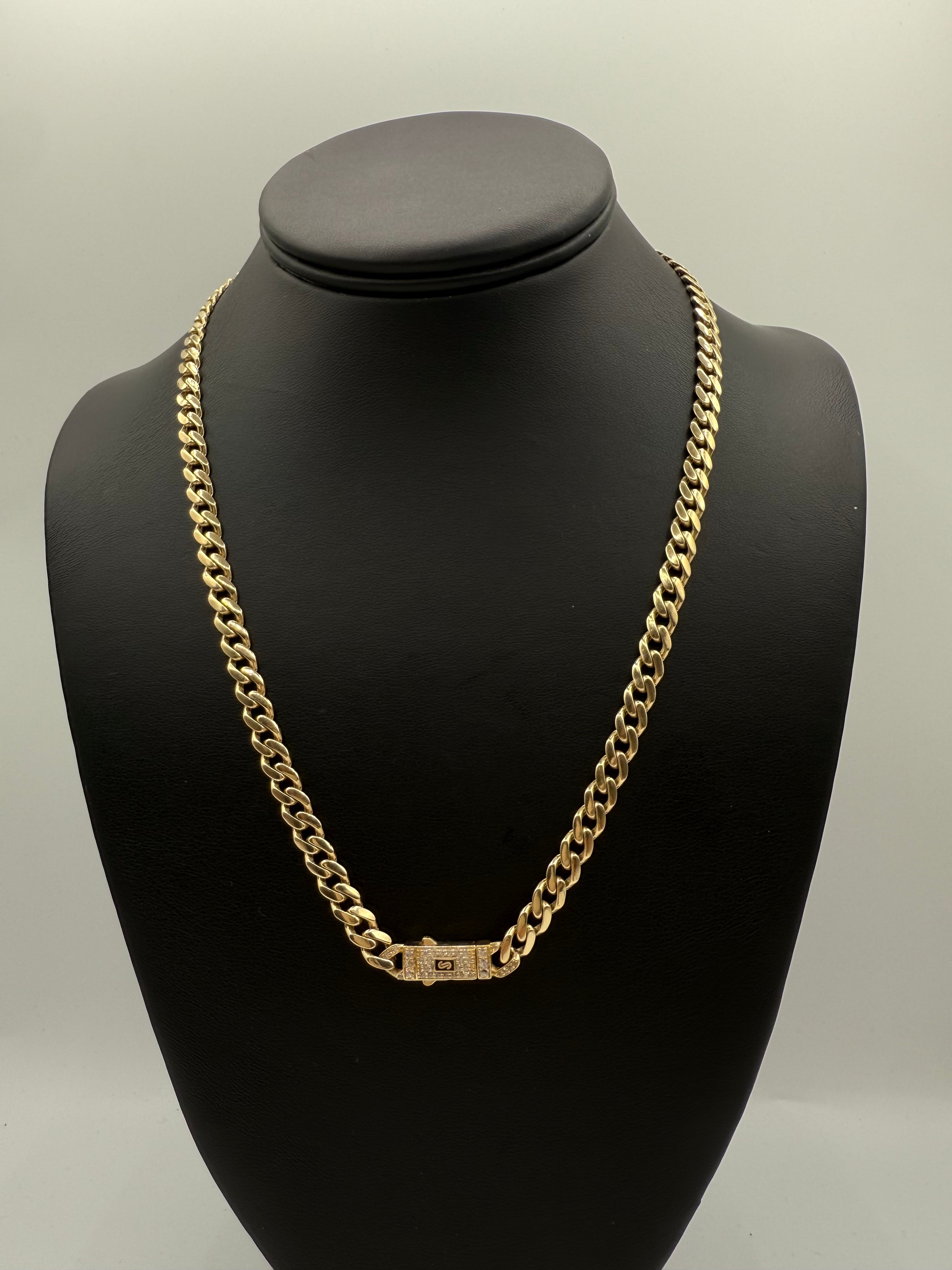 14k Monaco Chain