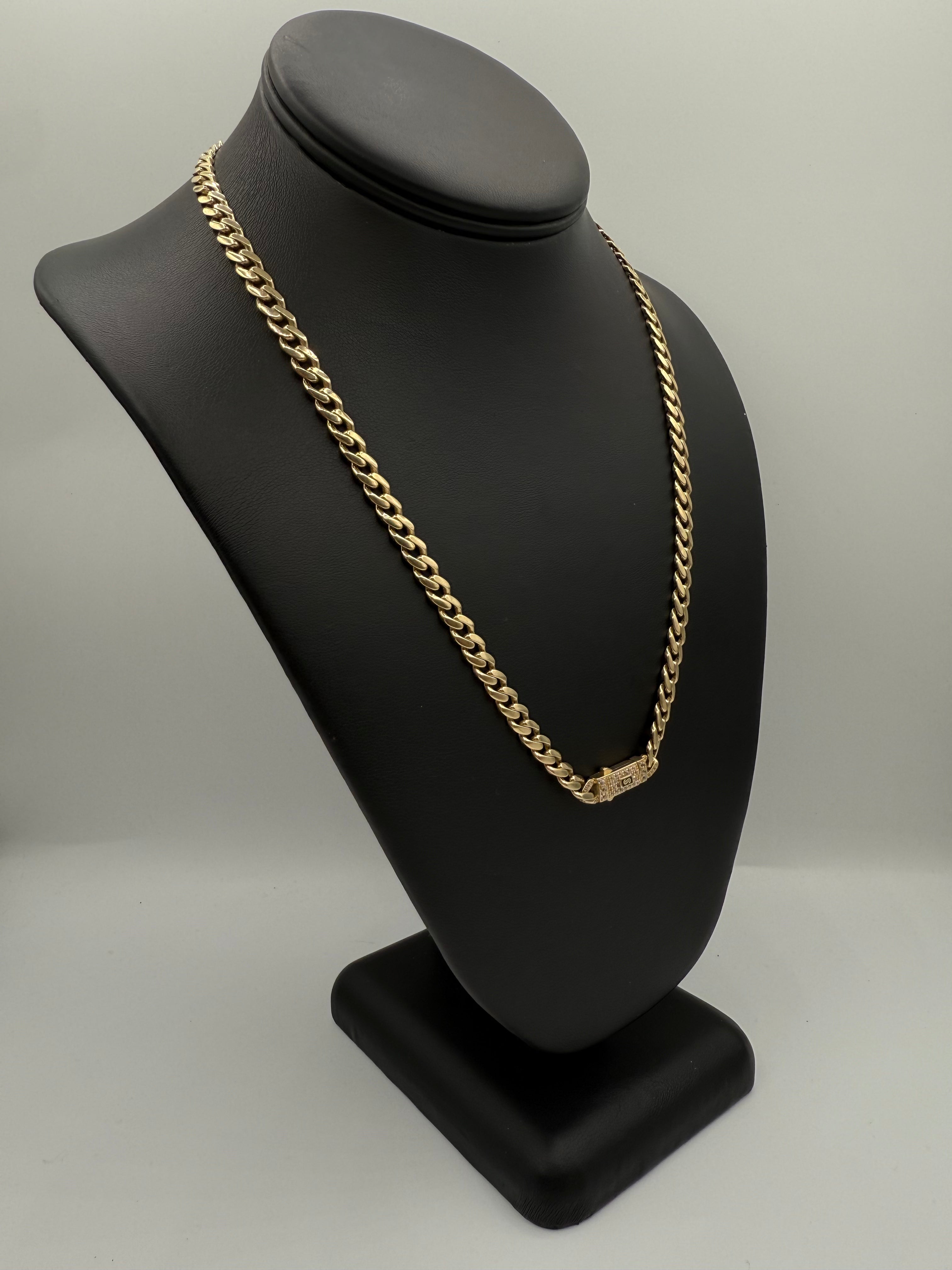 14k Monaco Chain