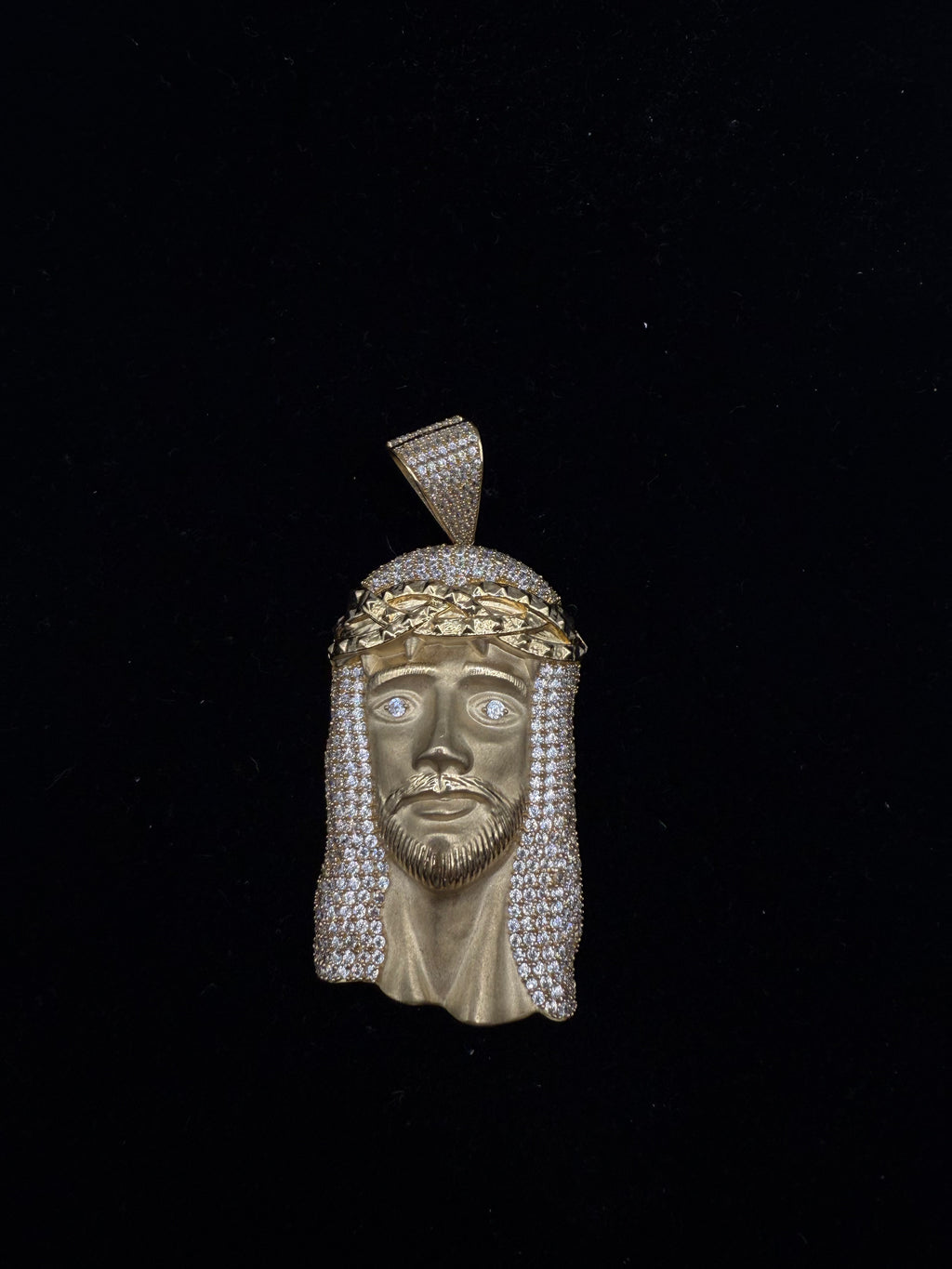 14k Jesus's Face Pendant