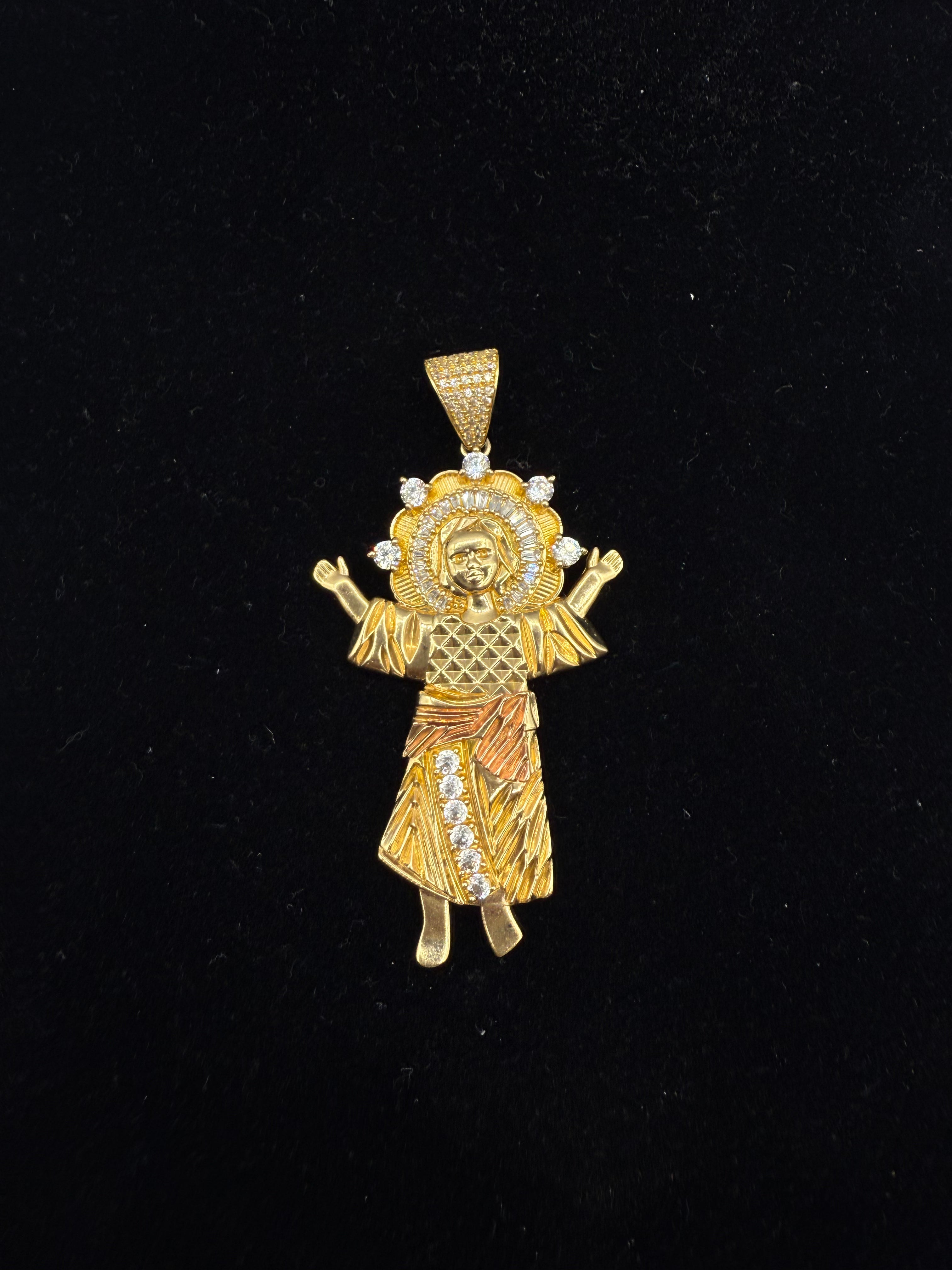 14k Divino Nino Pendant