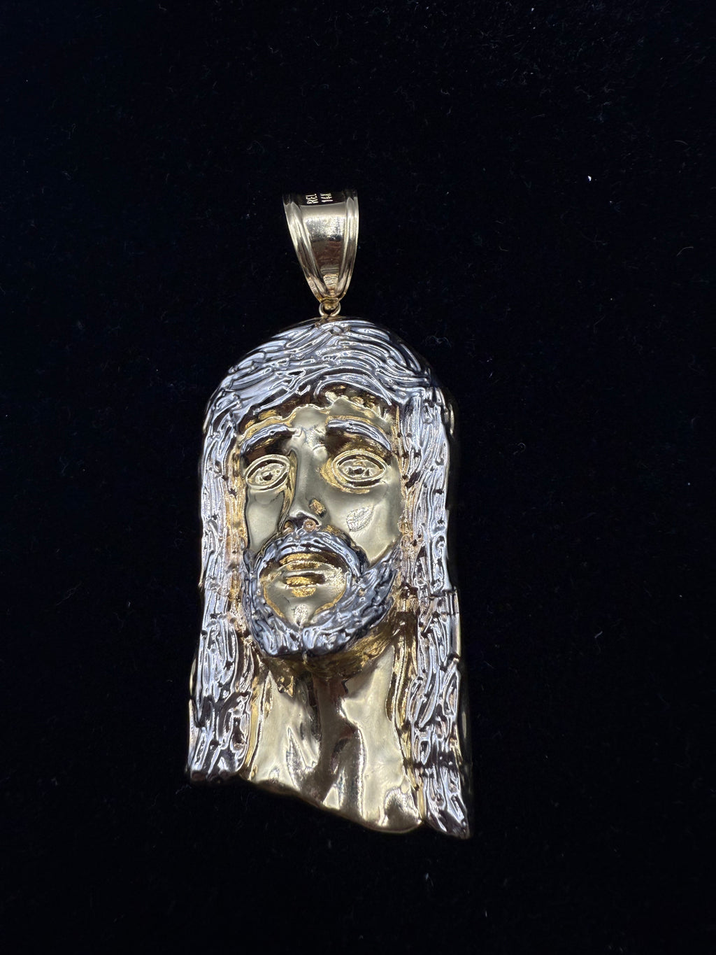 14k Jesus's Face Pendant