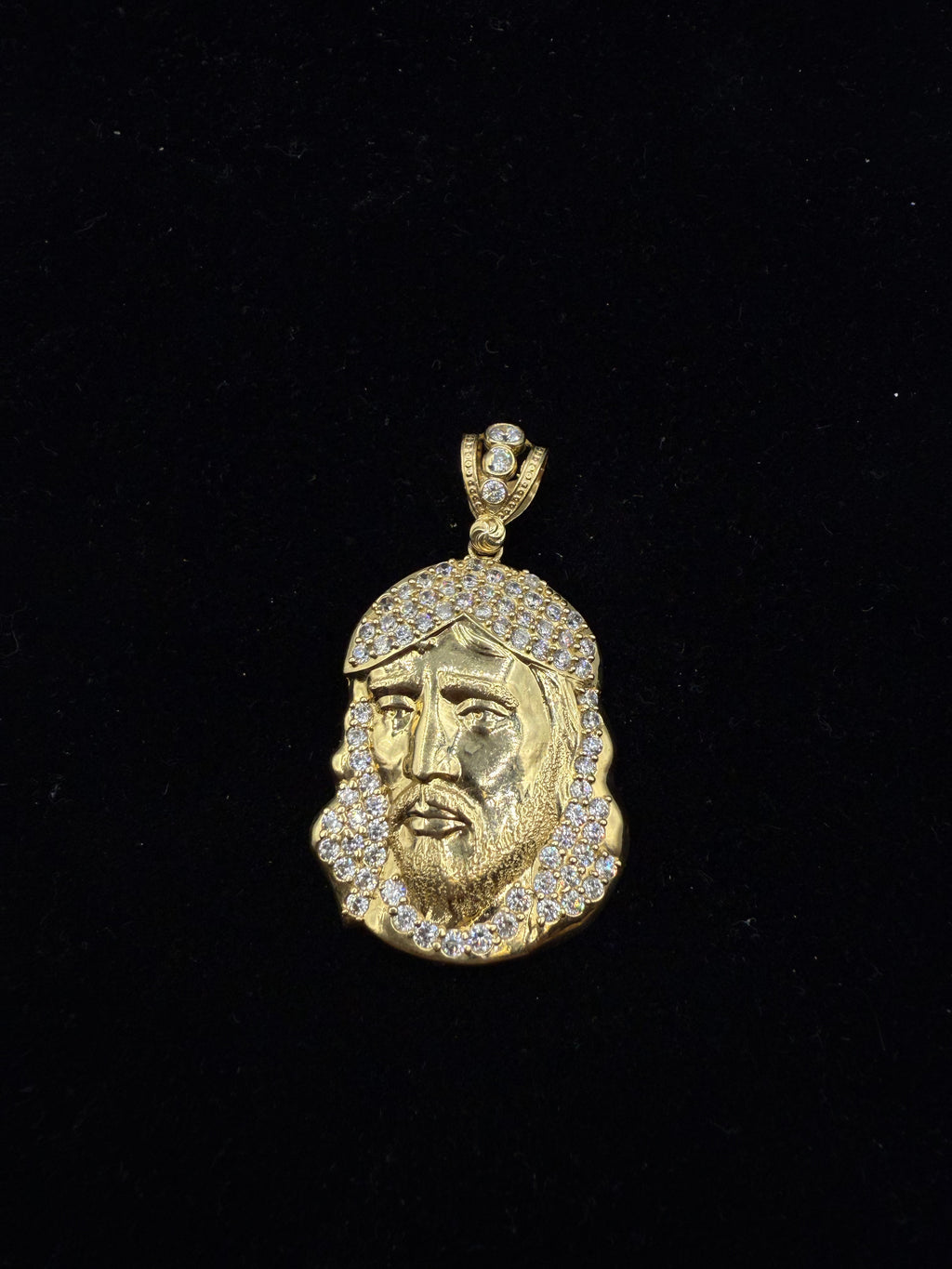 14k Jesus' face Pendant