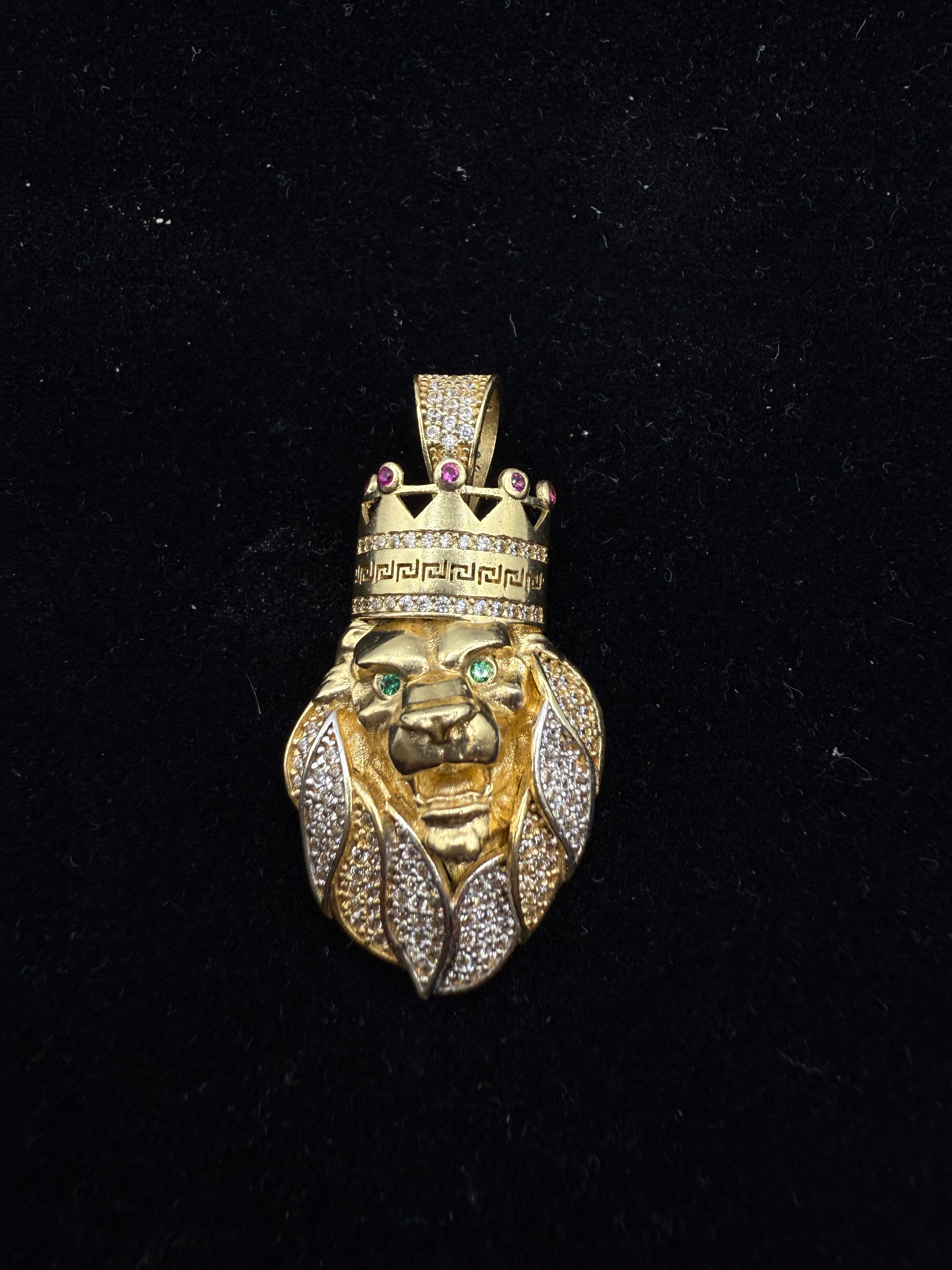 14k Medalla de Leon