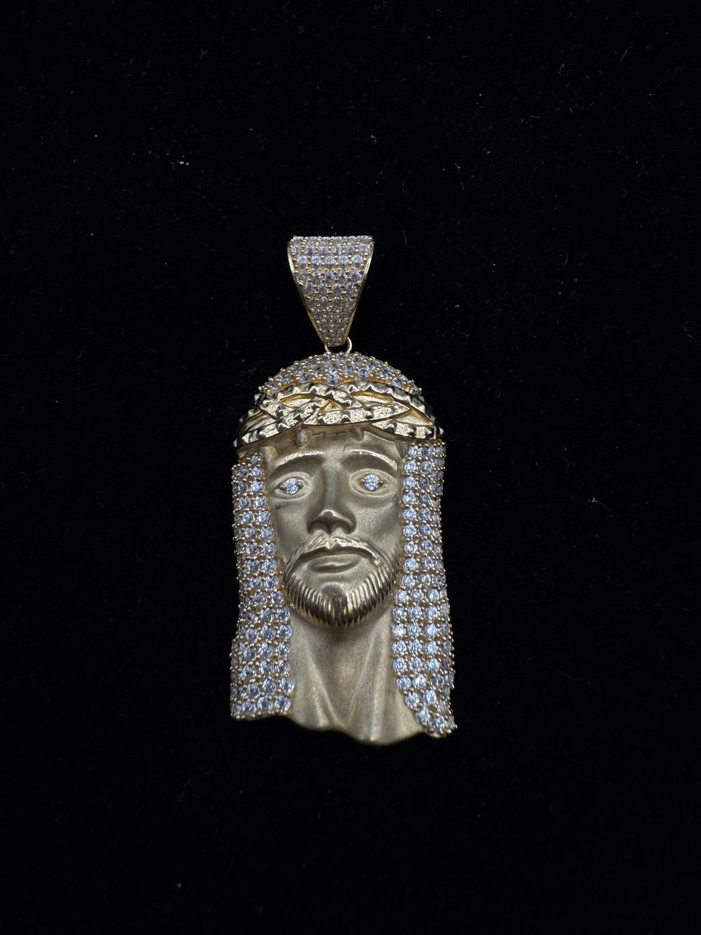 14k Jesus's Face Medalla
