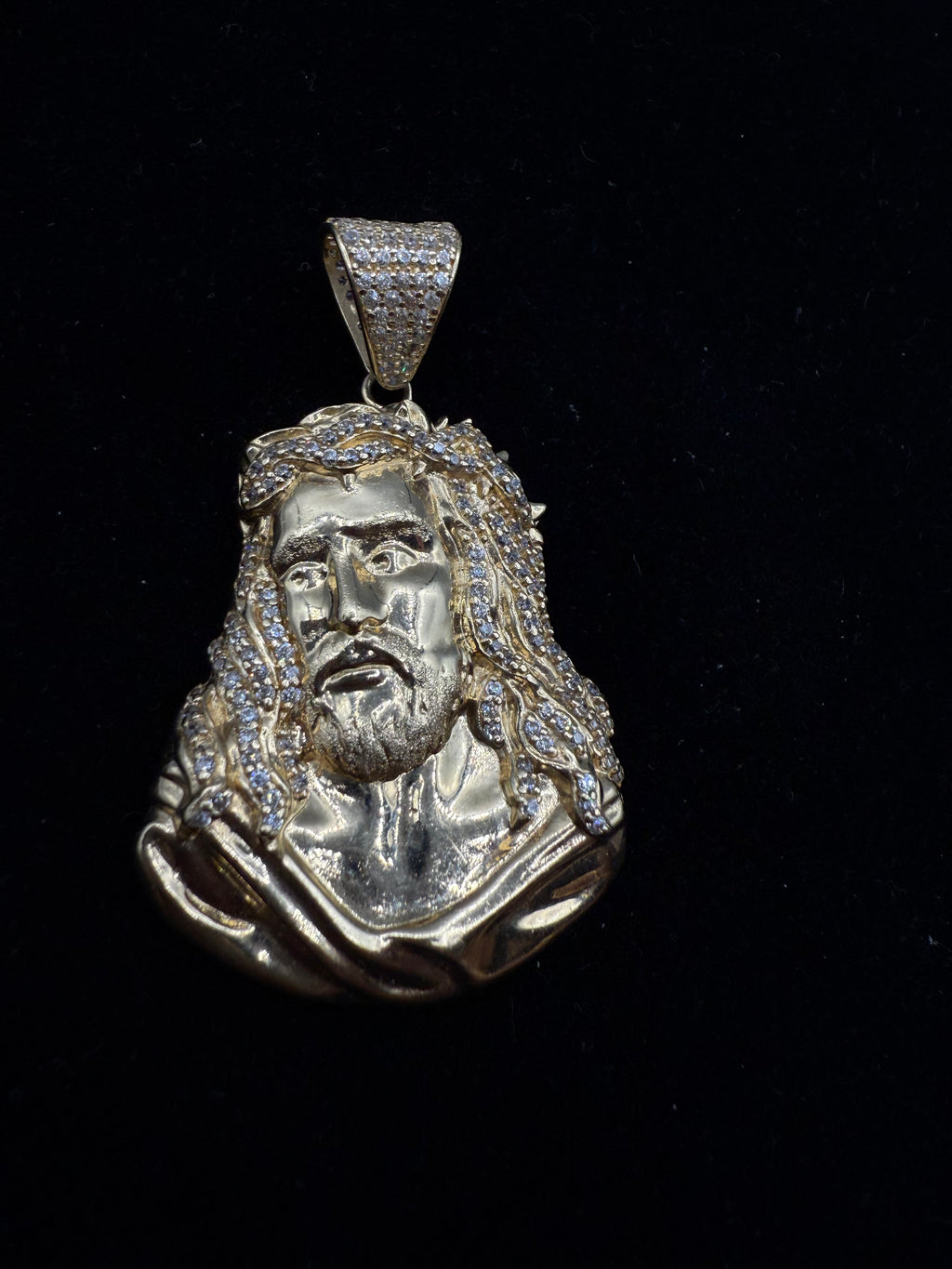 14k Jesus's Face Medalla