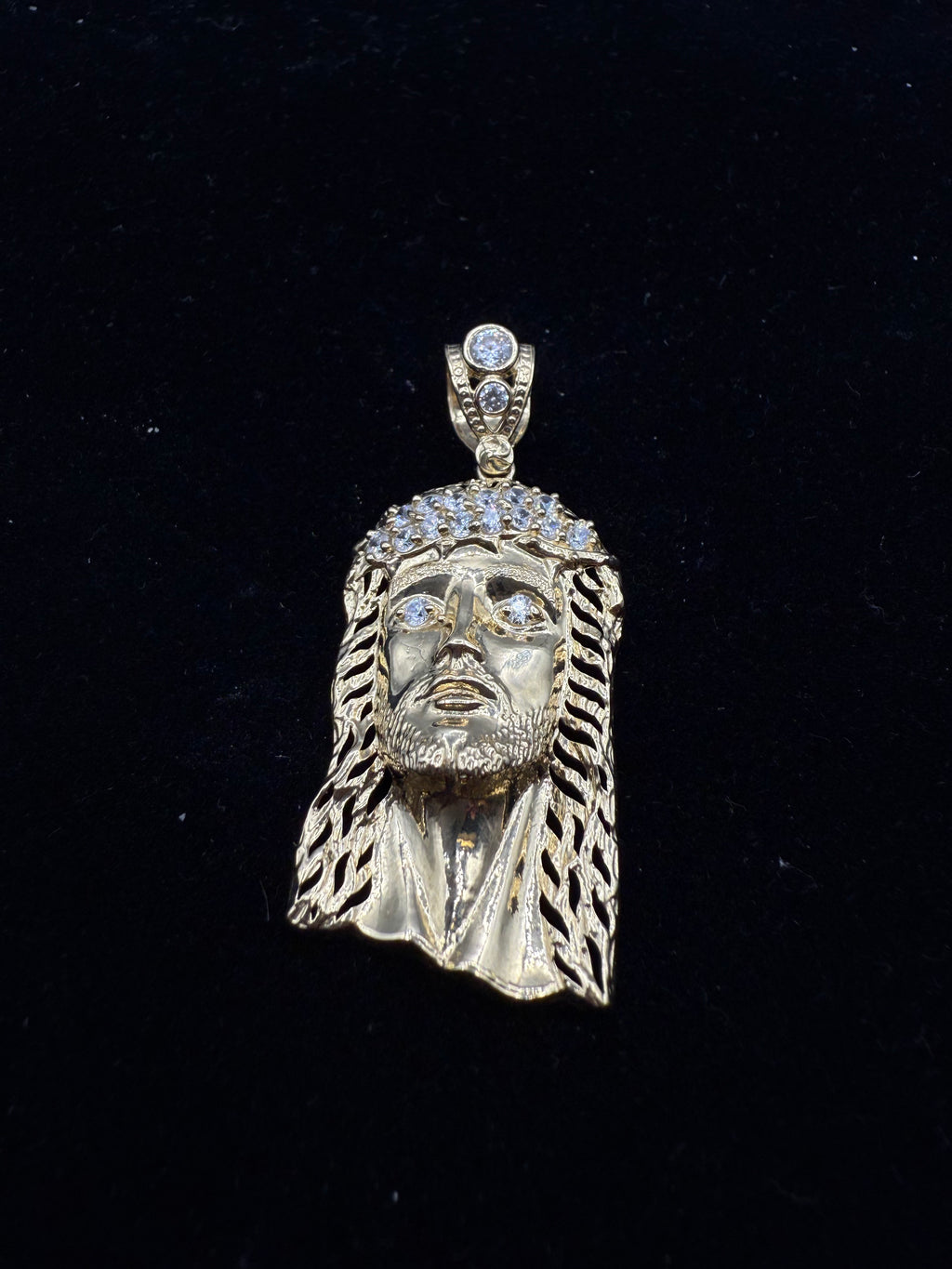 14k Jesus's Face Medalla