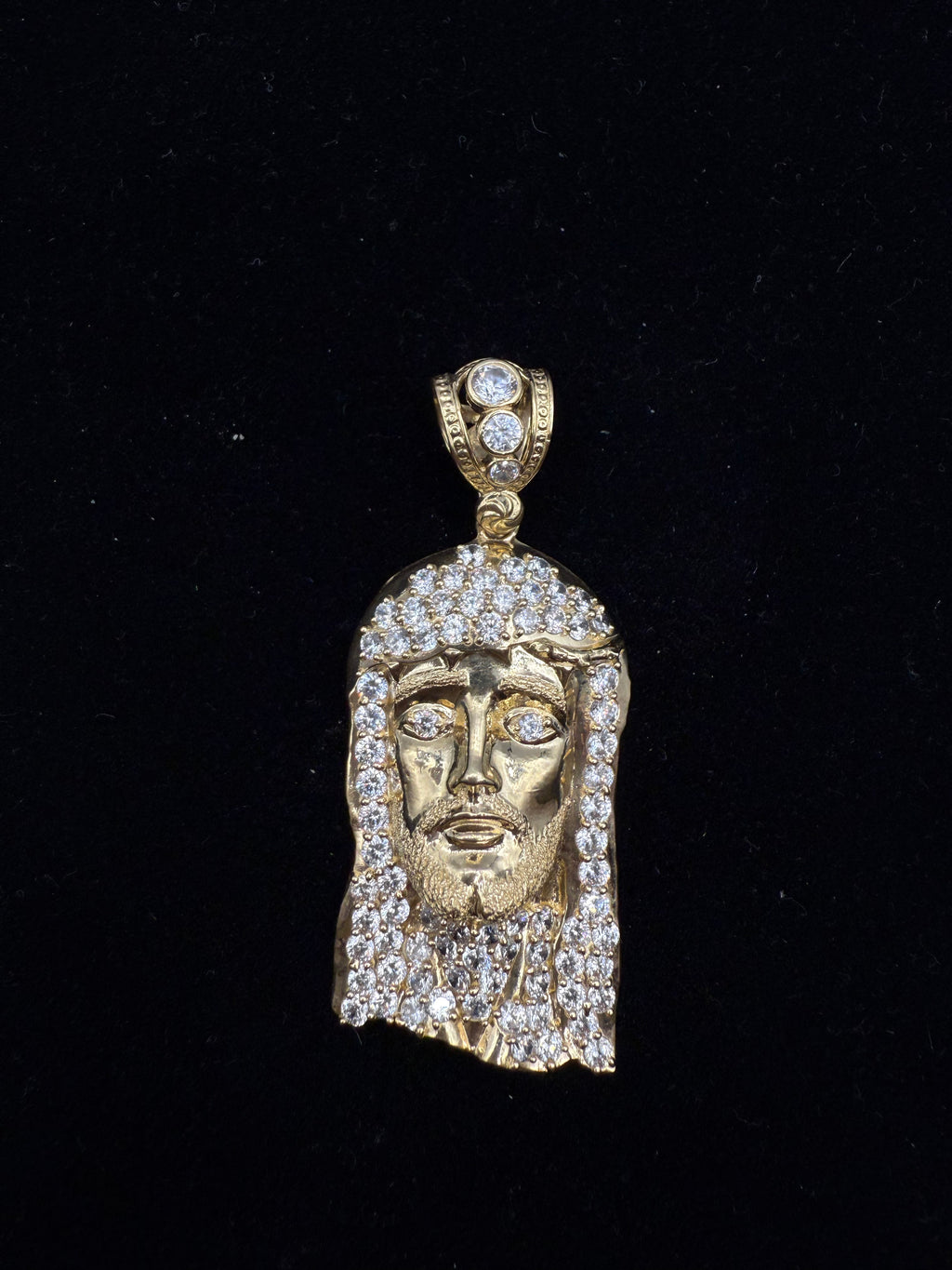 14k Jesus's Face Medalla