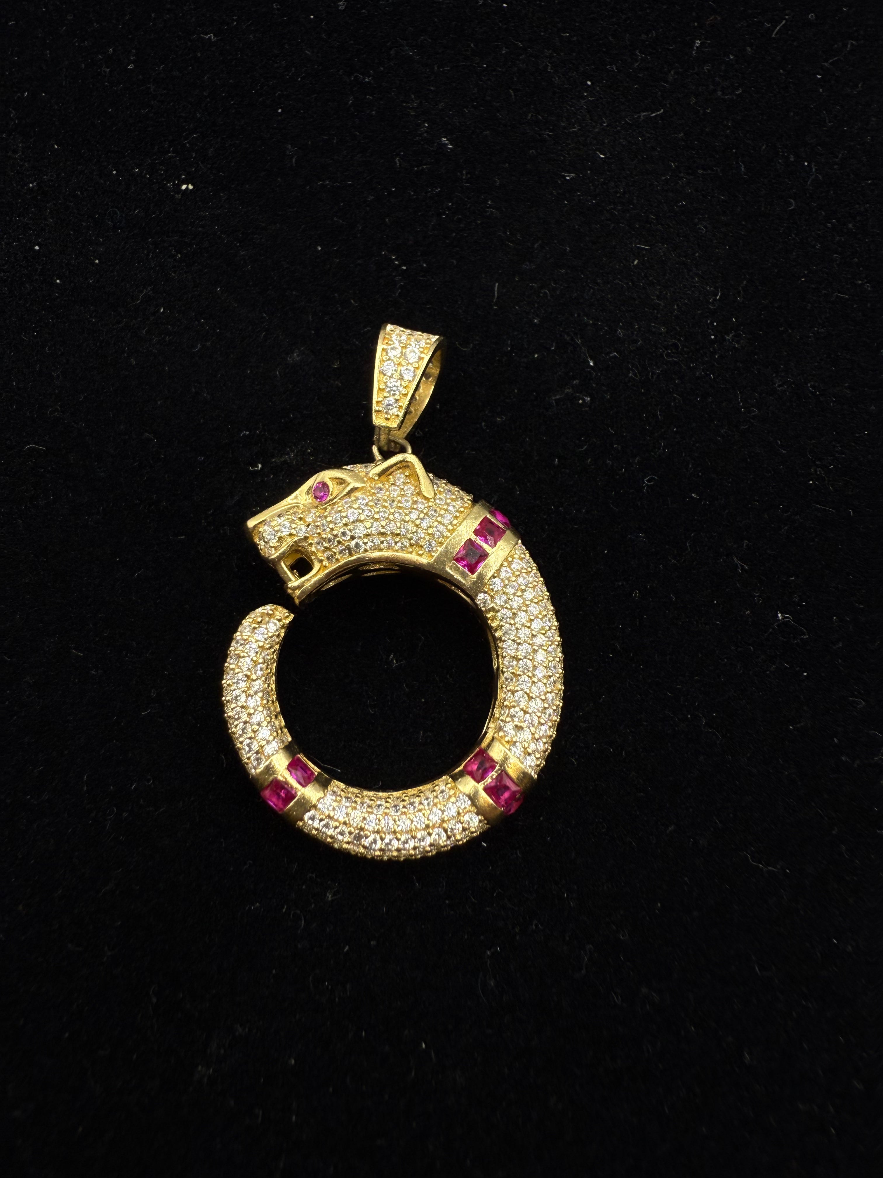 14k Medalla Para Mujer