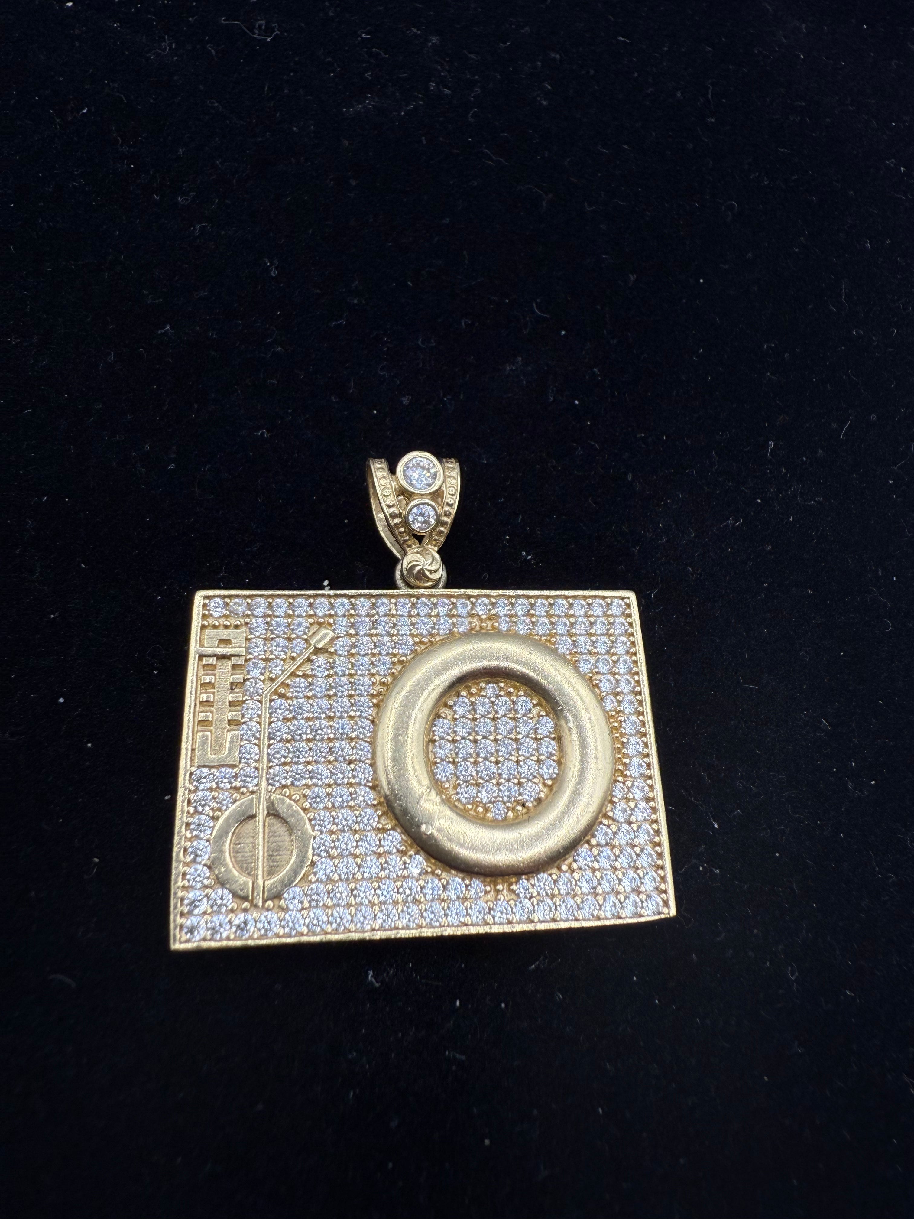 14k Medalla de Radio