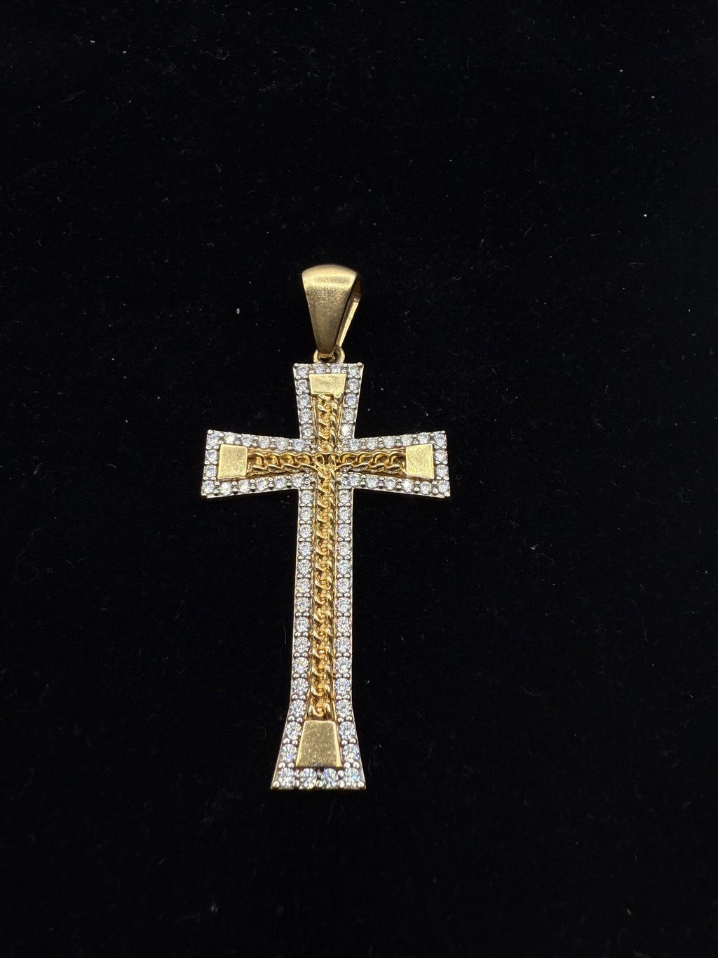 14k Medalla de Cruz