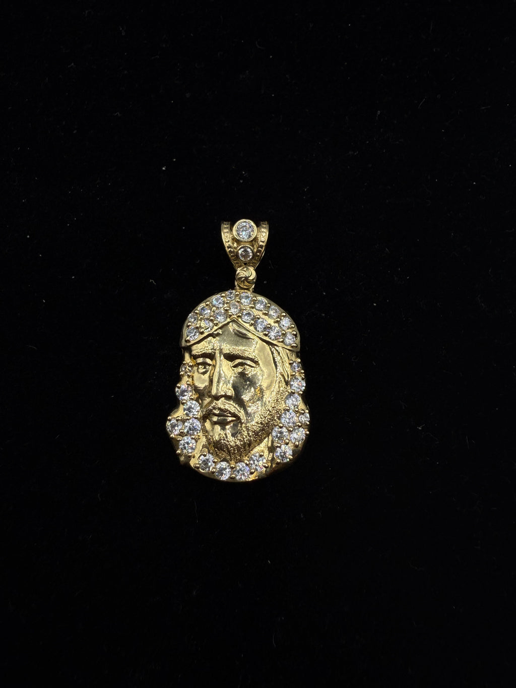 14k Jesus's Face Medalla