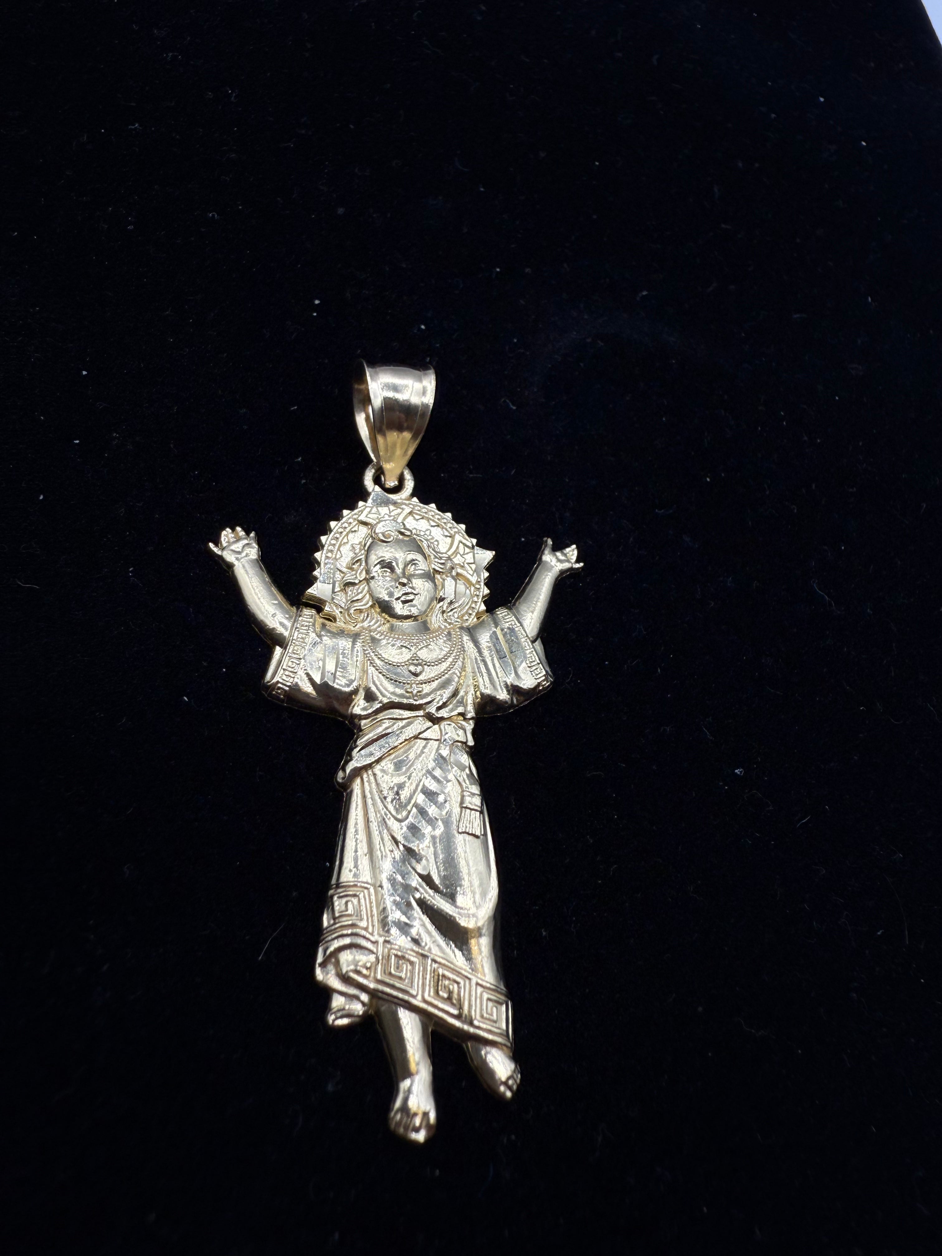 14k Medalla Divino Nino