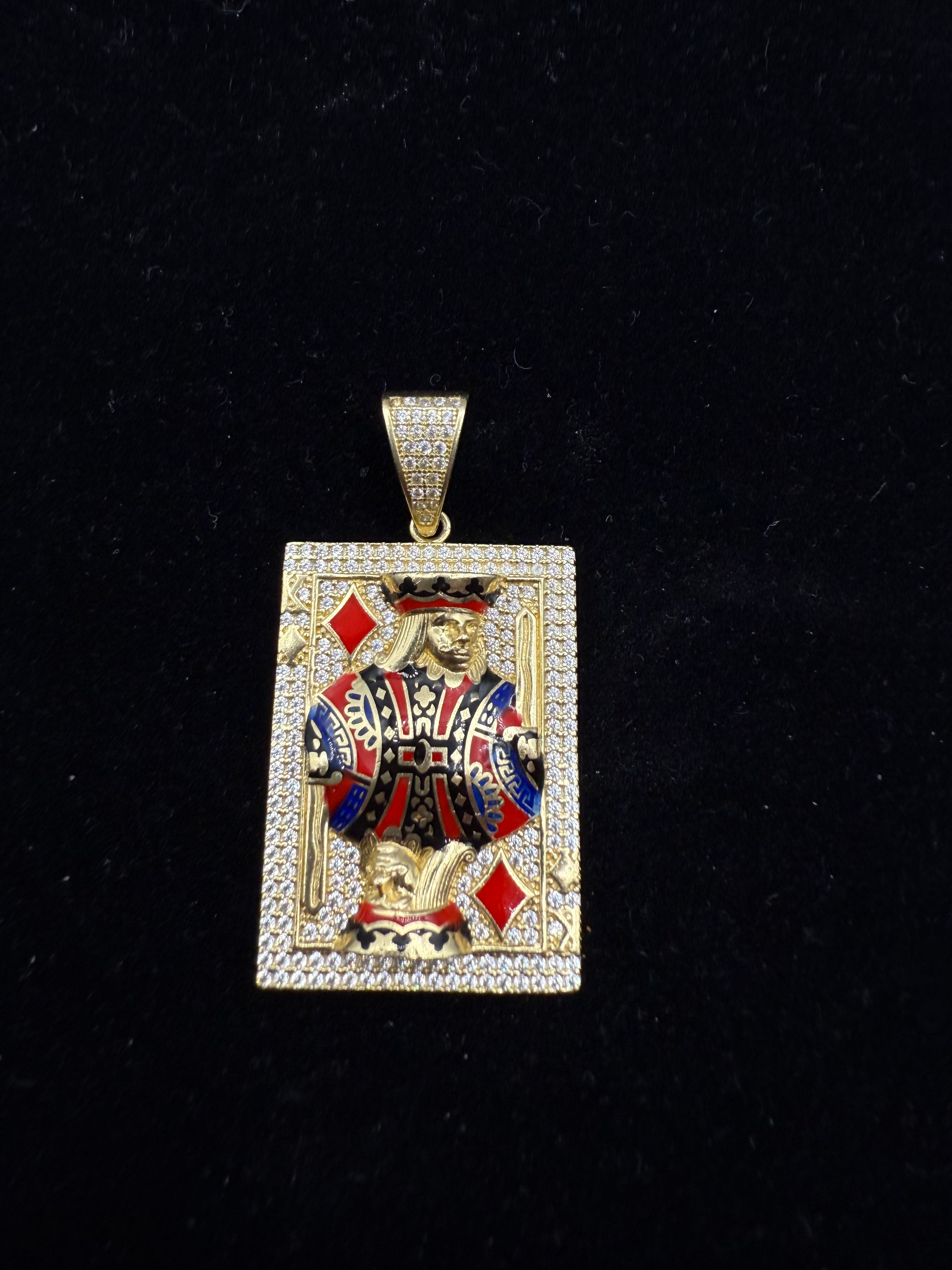 14k Medalla de Carta