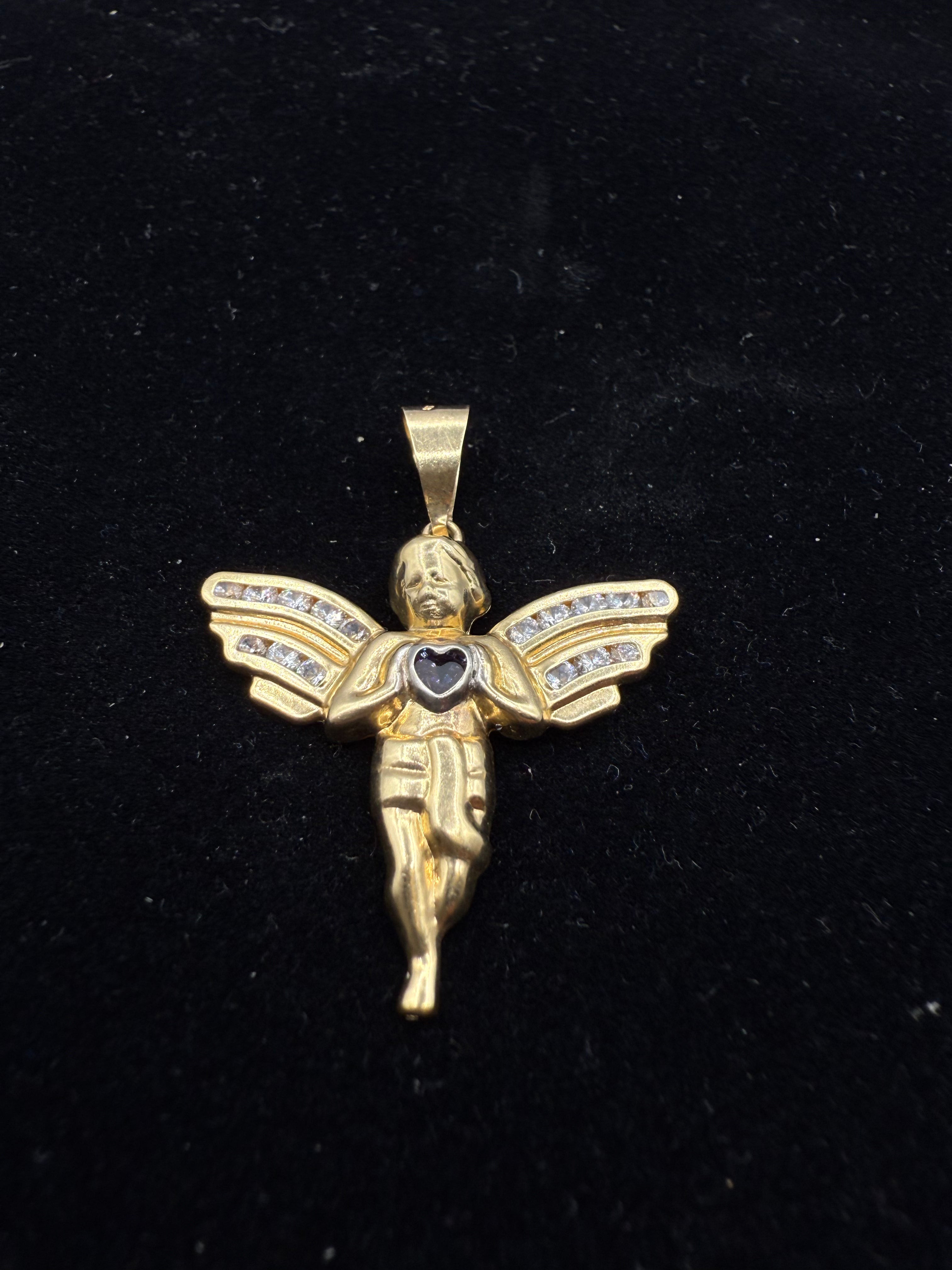 14k Medalla de Angel