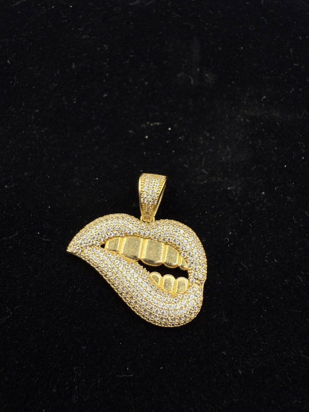 14k Medalla de Labio