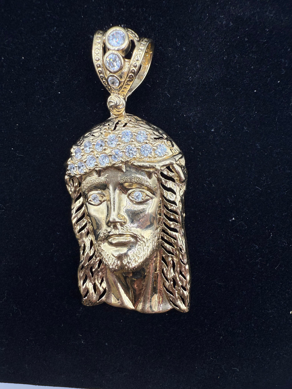 14k Jesus's Face Medalla