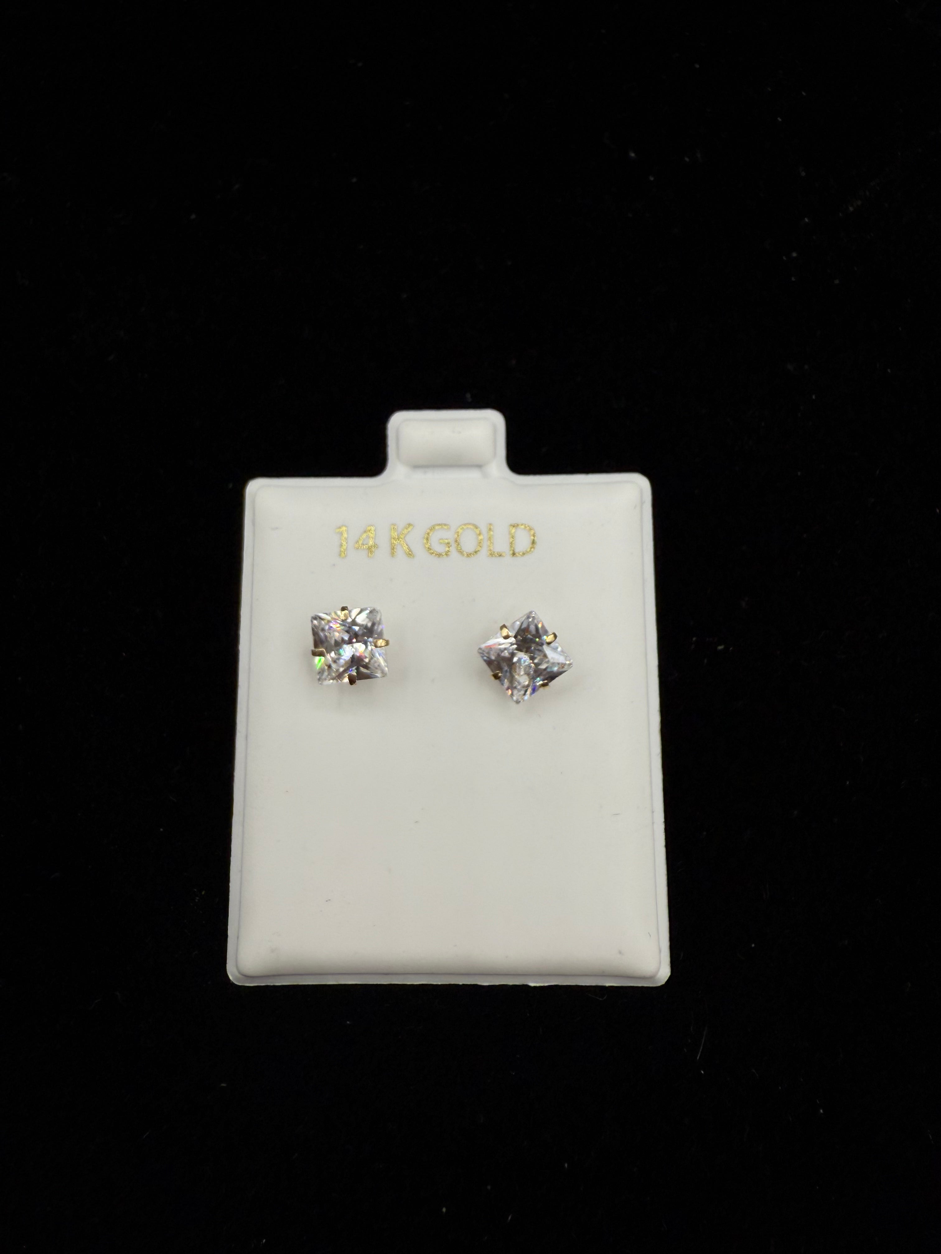 14k Aretes