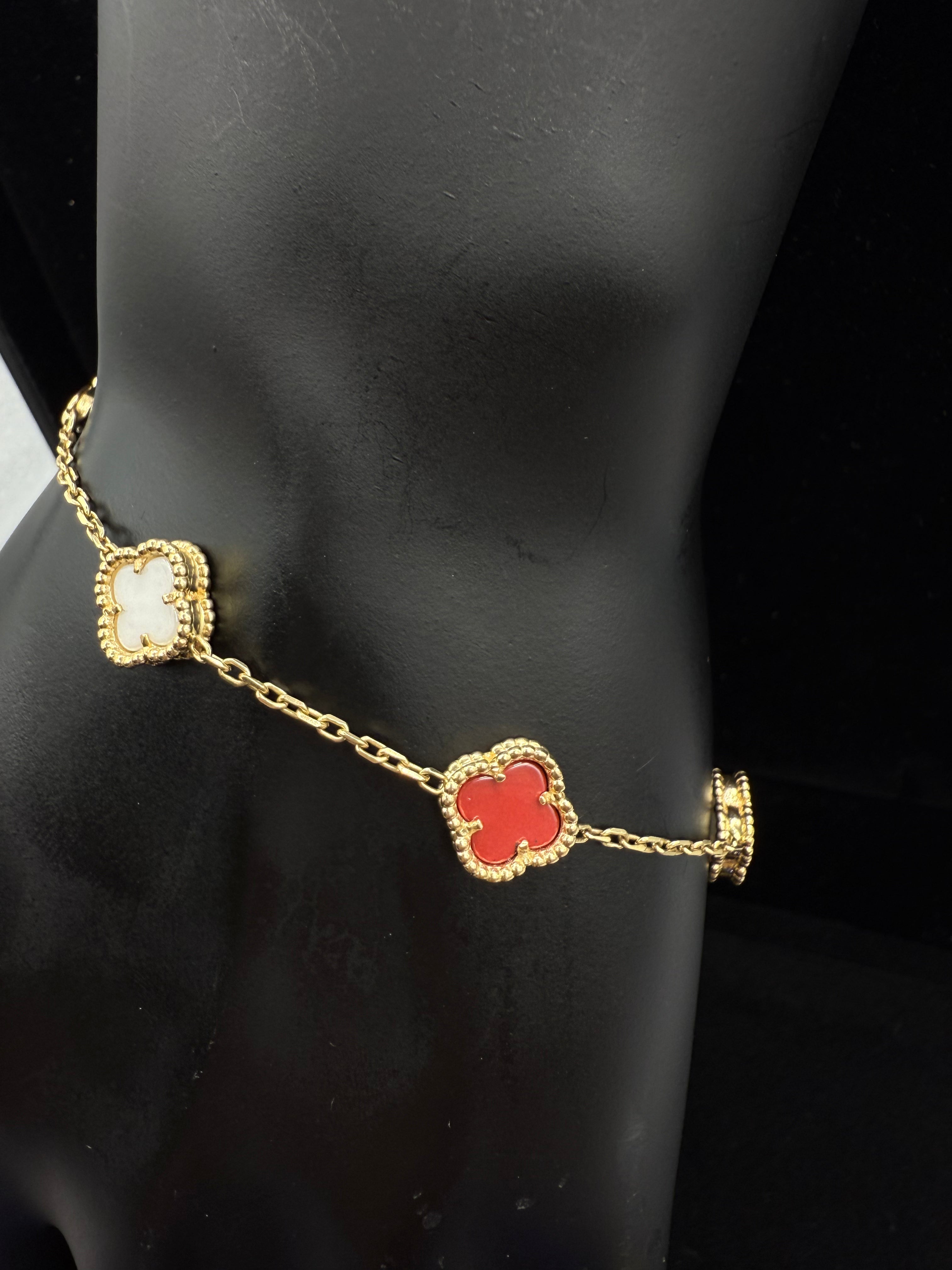 14k Trebol Bracelet