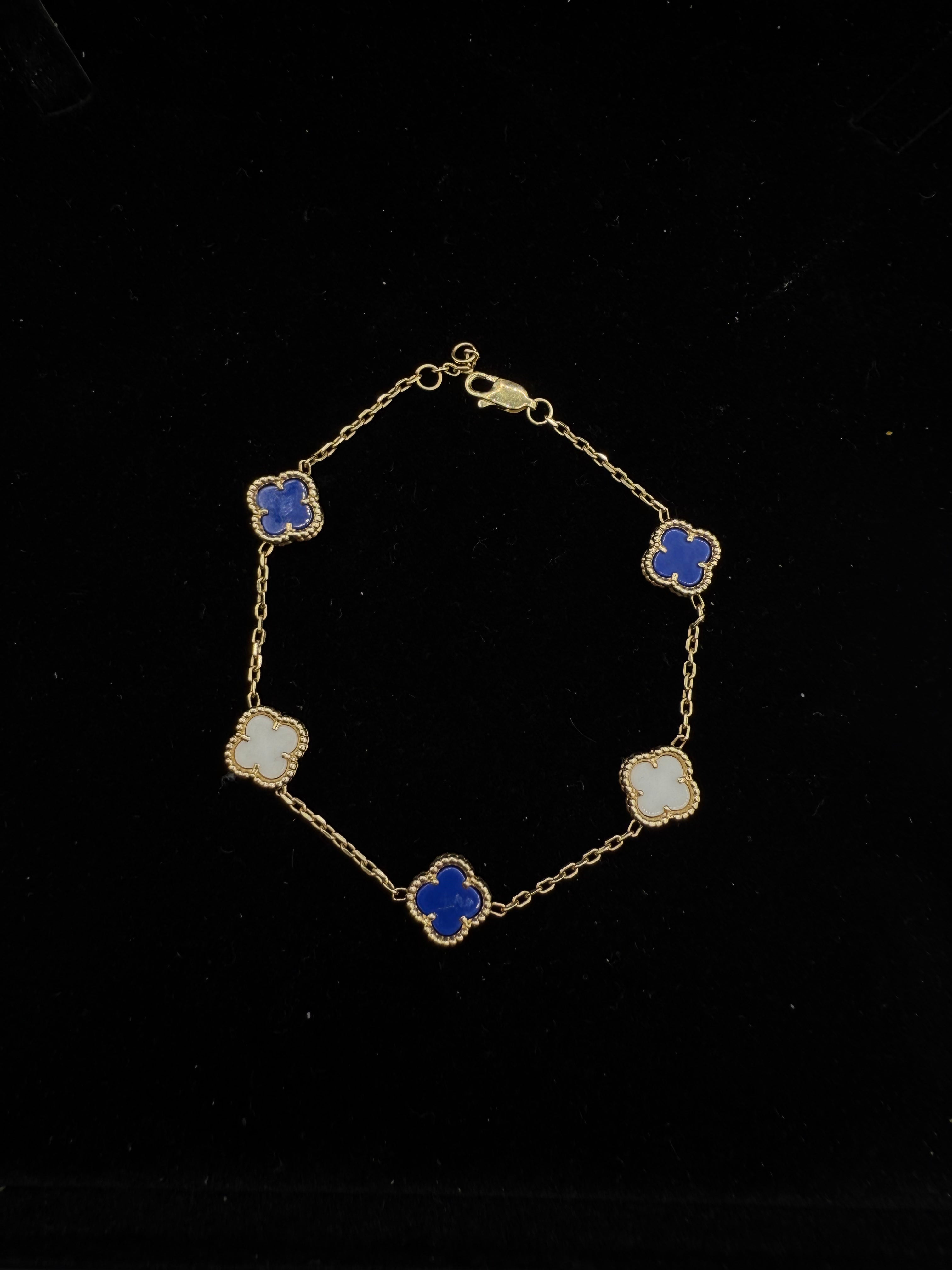 14k Trebol Bracelet
