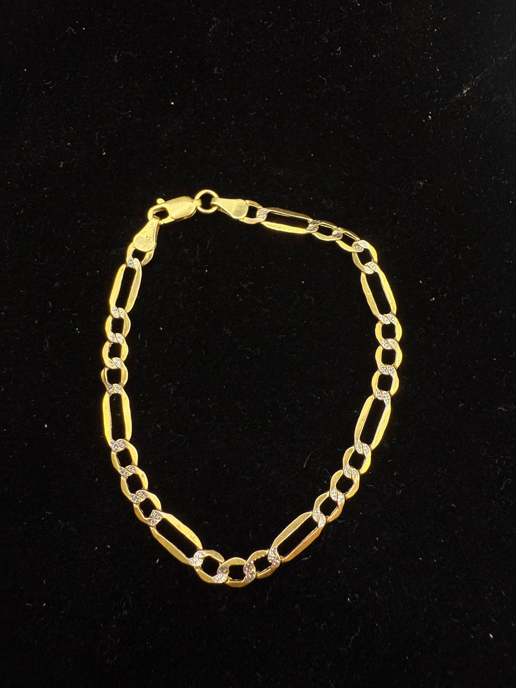 14k Two Tone Bracelet