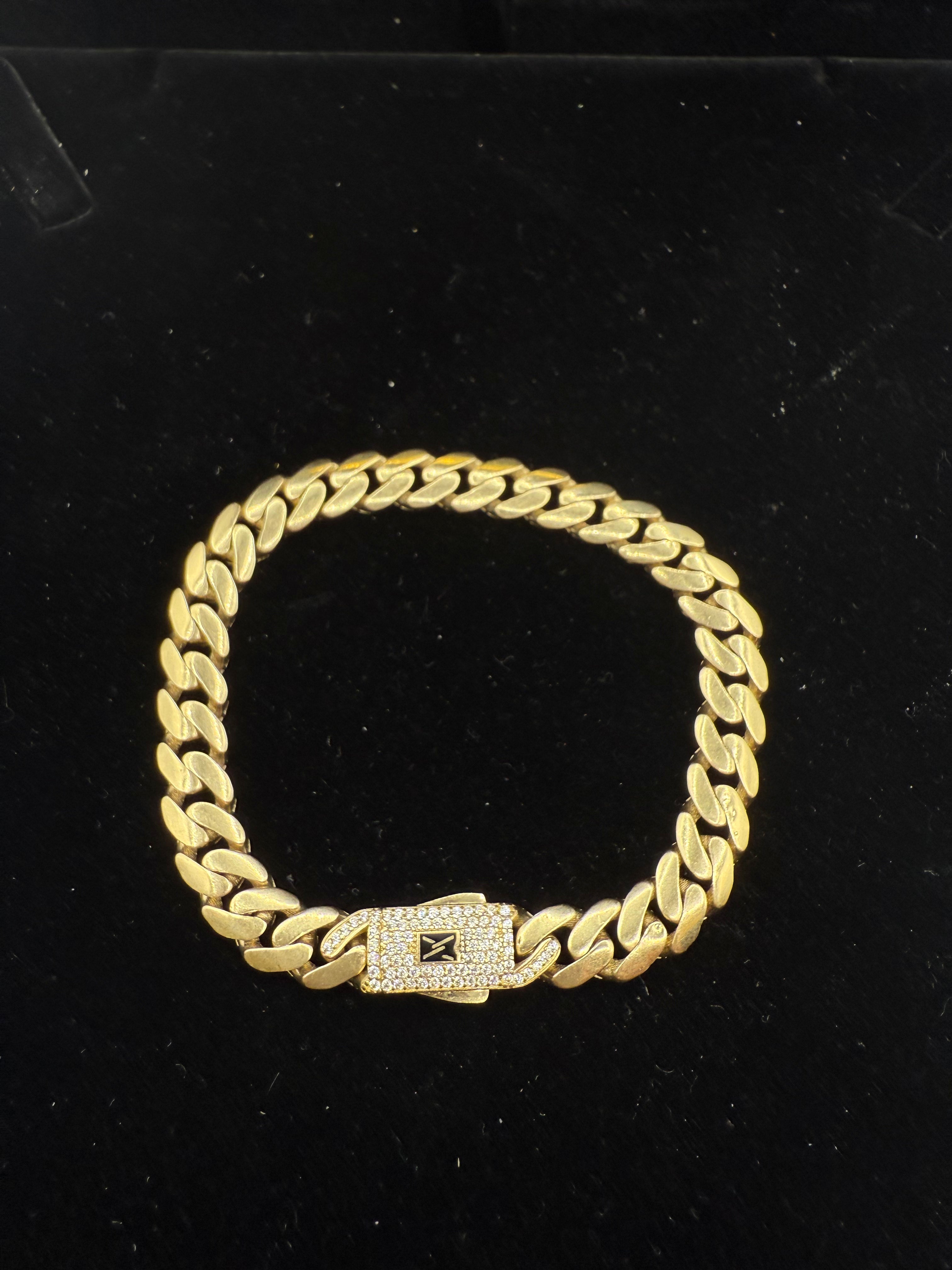 14k Monaco Bracelet