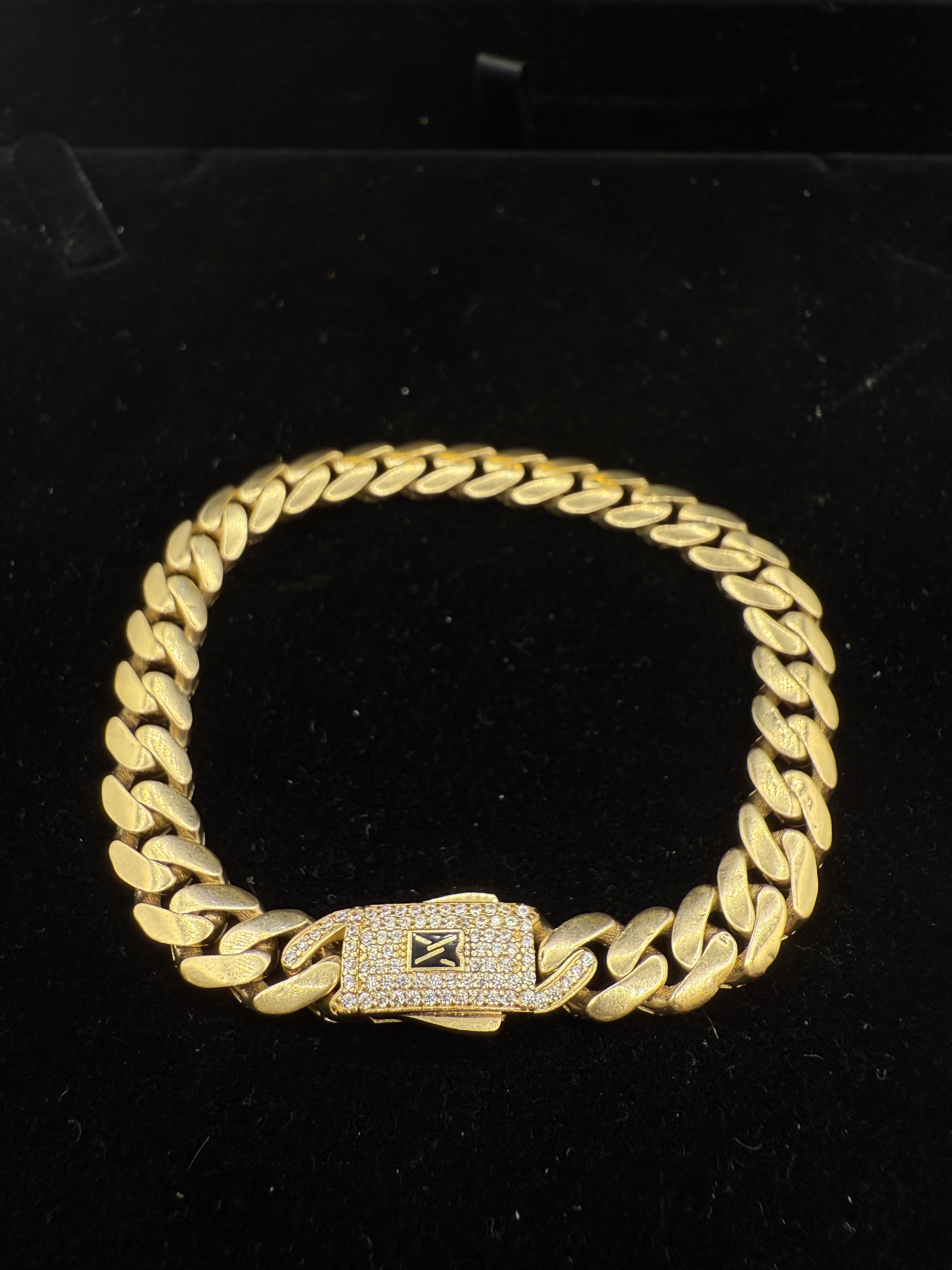 14k Monaco Bracelet