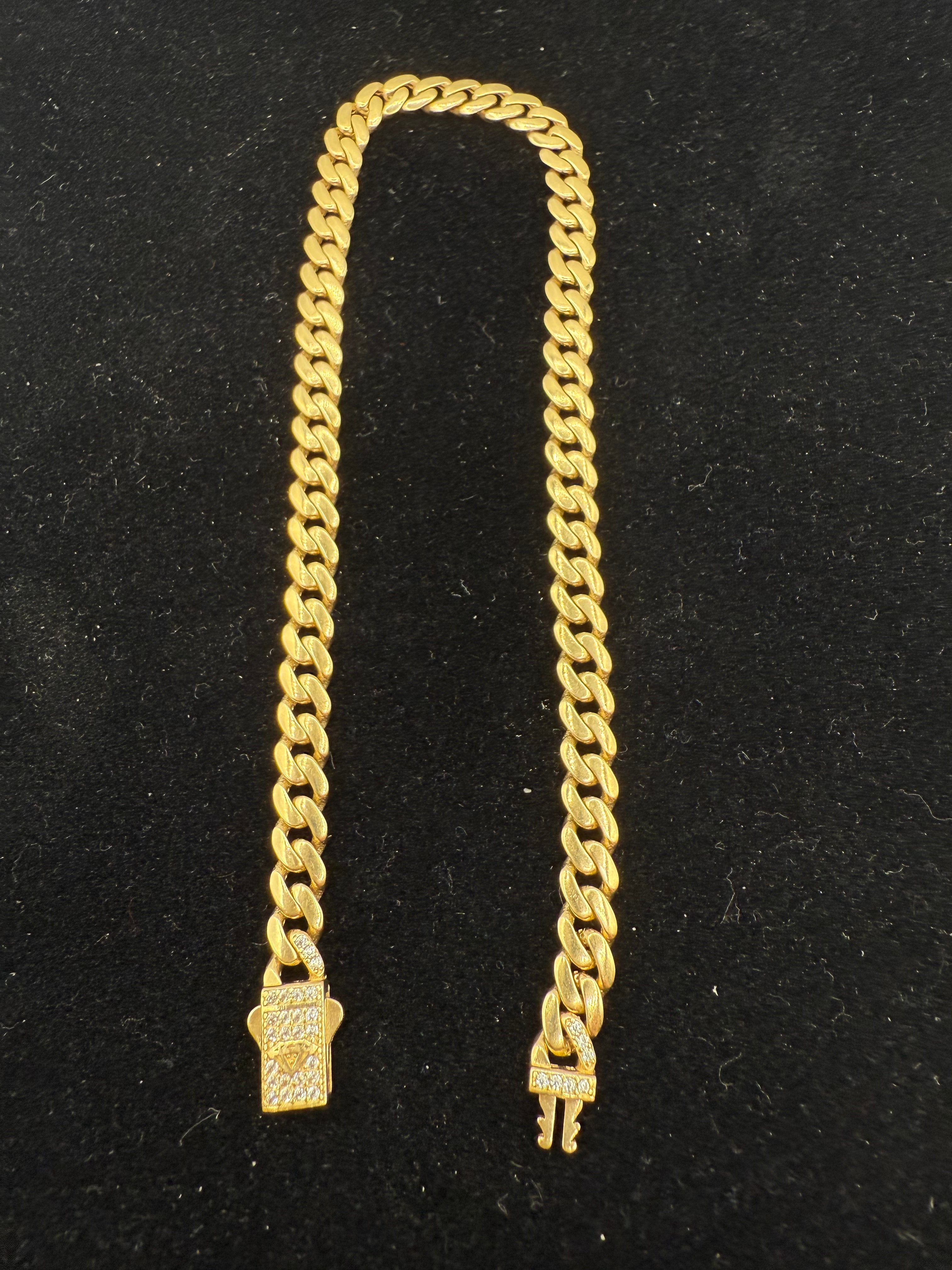 14k Ankle Bracelet
